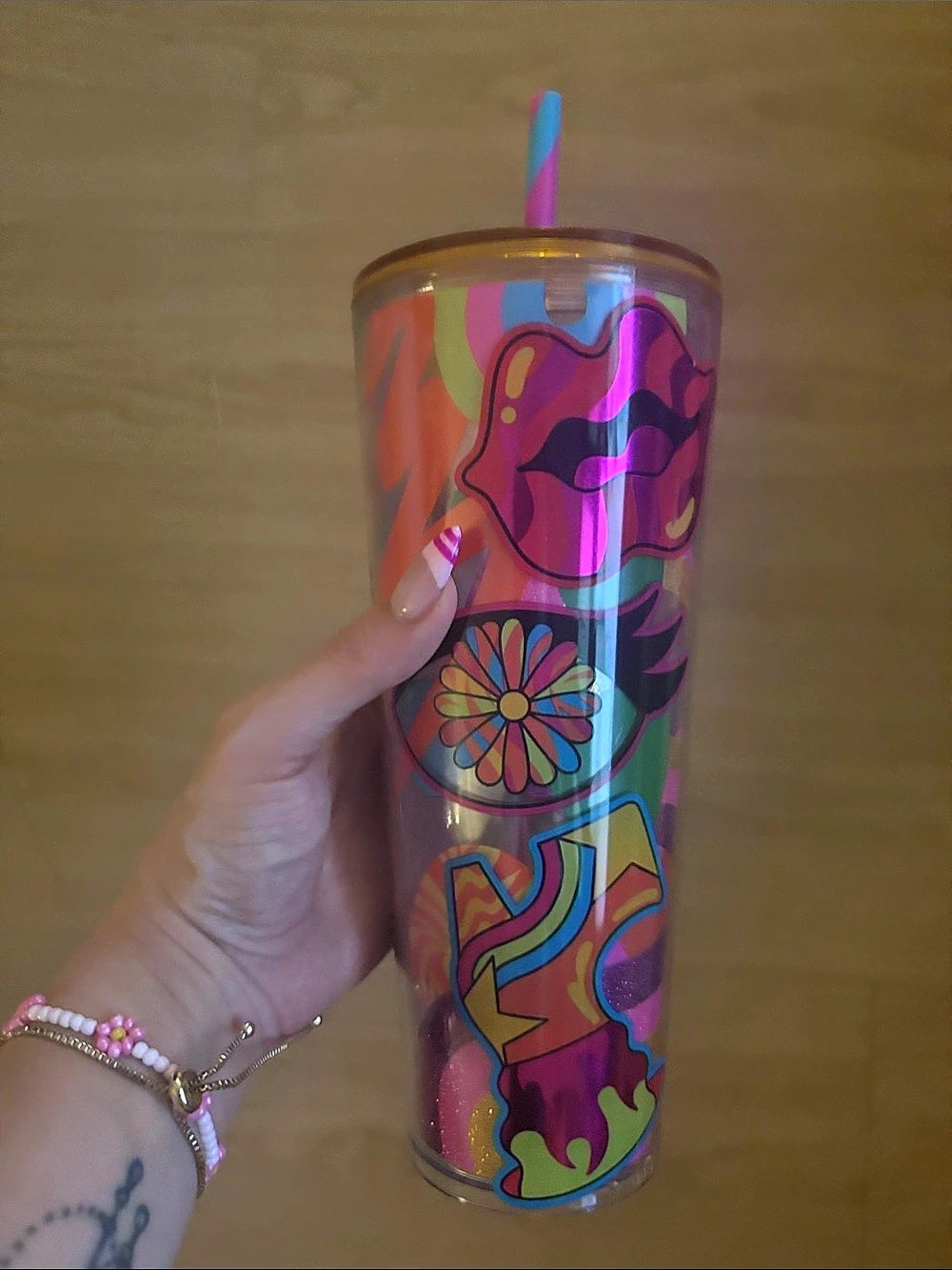 Starbucks Tim singleton x Starbucks tumbler Multicolor